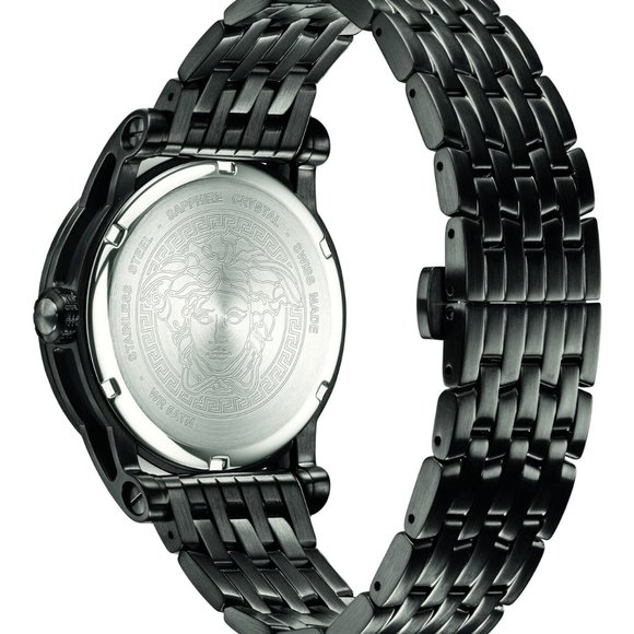 Versace Black Empire 43mm Watch Versace PALAZZO EMPIRE 43mm Black/Gold Men main image 4